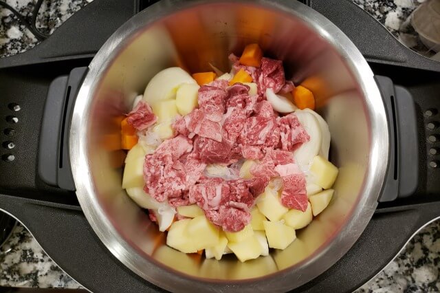 【ホットクック】肉じゃが｜料理の手順