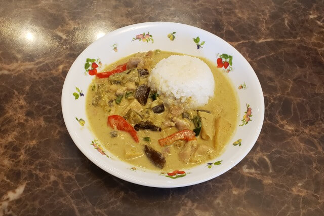 【ホットクック】鶏肉とナスのグリーンカレーの感想