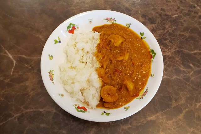 【ホットクック】えびとトマトのココナッツミルクカレーの感想