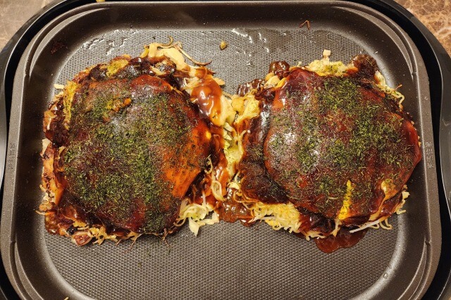 広島焼きの料理の手順