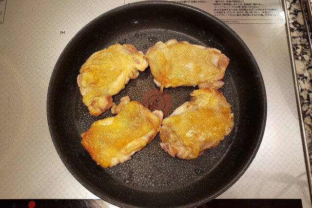 照り焼きチキンの料理の手順