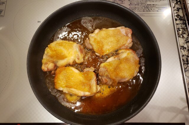 照り焼きチキンの料理の手順