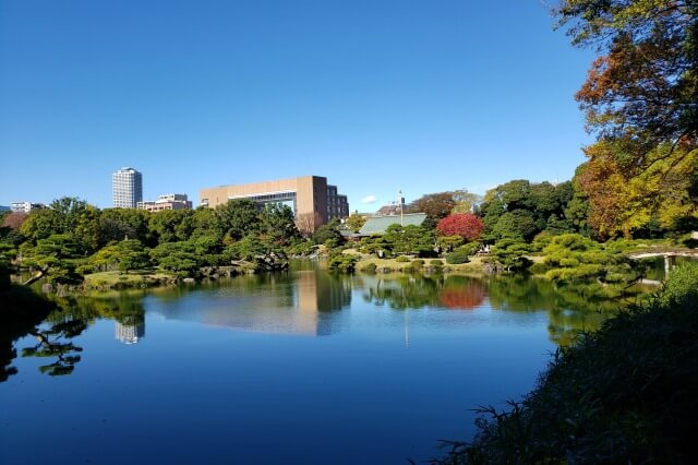 清澄庭園の紅葉