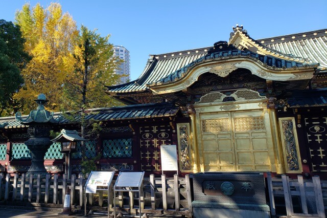 上野(恩賜)公園の紅葉スポット｜上野東照宮の紅葉