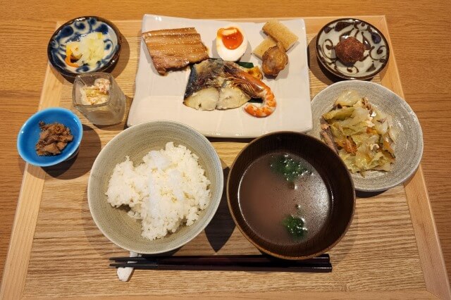 ザ・リスケープ宮古島の朝食｜和食プレート