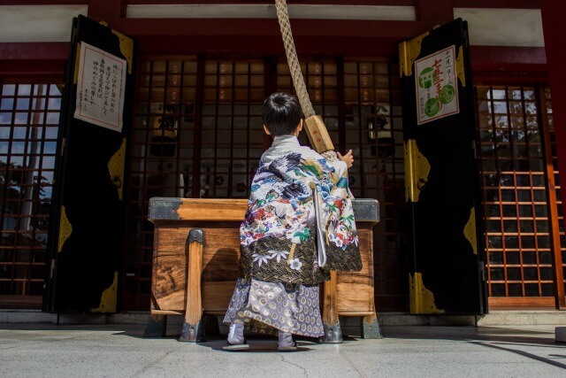 七五三のお祝いの仕方を英語で説明