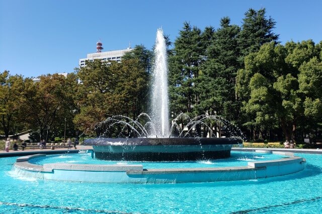 日比谷公園には噴水が４つ｜大噴水は公園のシンボル的存在です