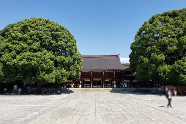 明治神宮の本殿｜祭神は明治天皇と昭憲皇太后