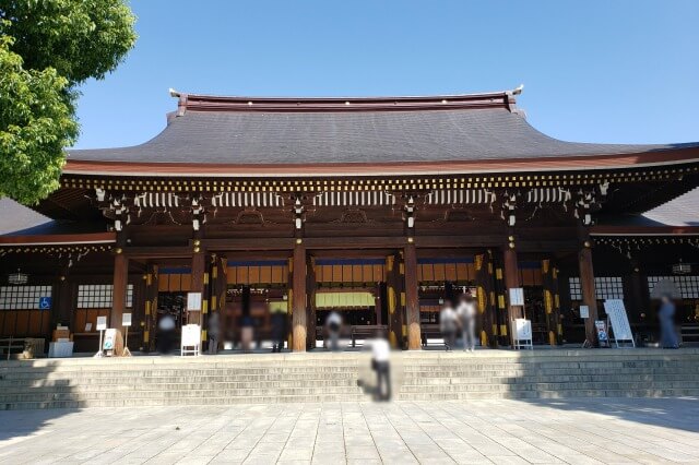 明治神宮の本殿｜祭神は明治天皇と昭憲皇太后