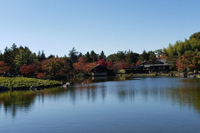 昭和記念公園の日本庭園｜日本最大規模の美しい庭園です