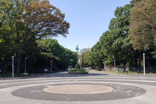 代々木公園の時計塔