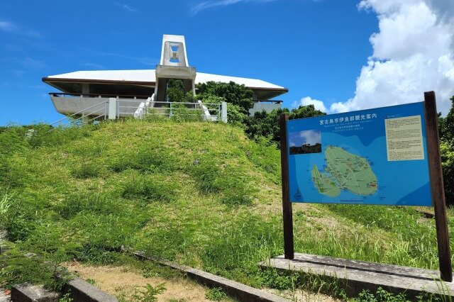 牧山展望台の様子