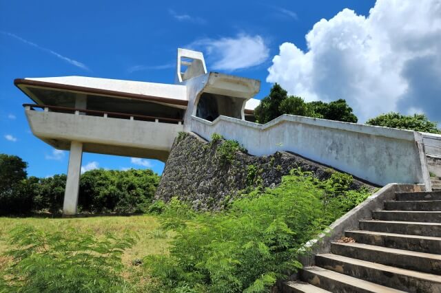 牧山展望台の様子