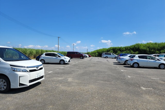 宮古島海中公園の無料駐車場