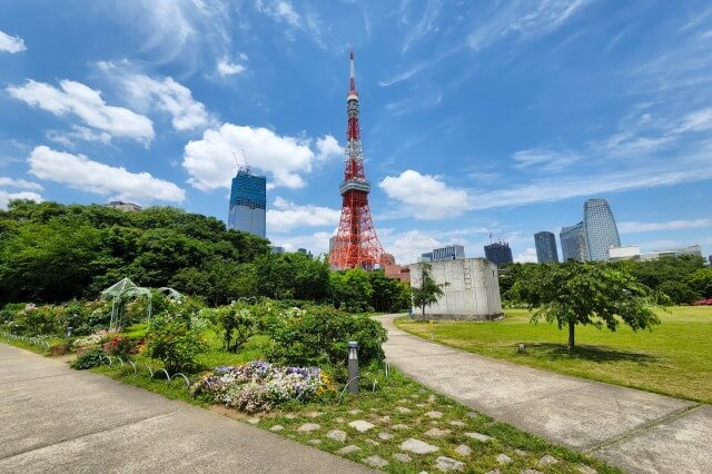 プリンス芝公園のバラ