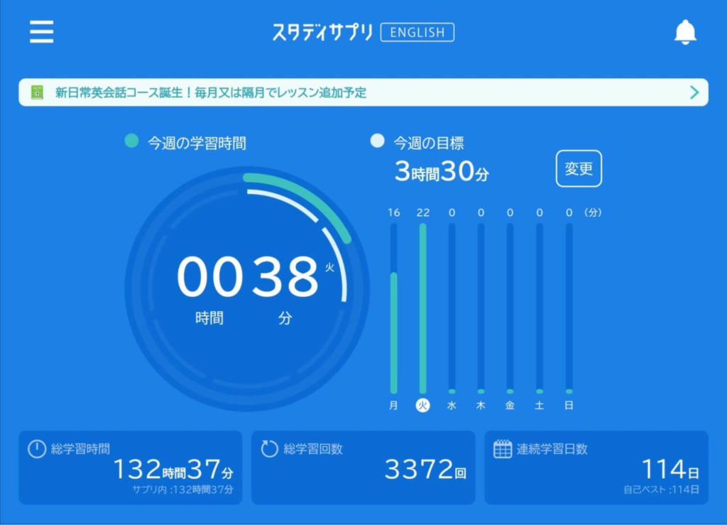 スタディサプリEnglish新日常英会話