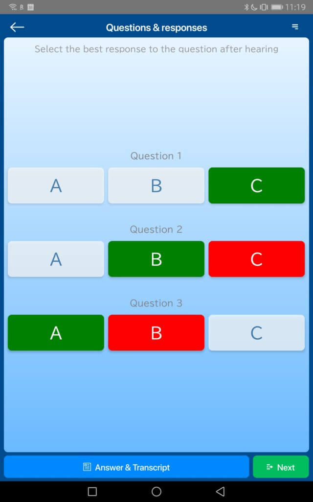 Listening TOEIC test（TOEICリスニングプラクティス）