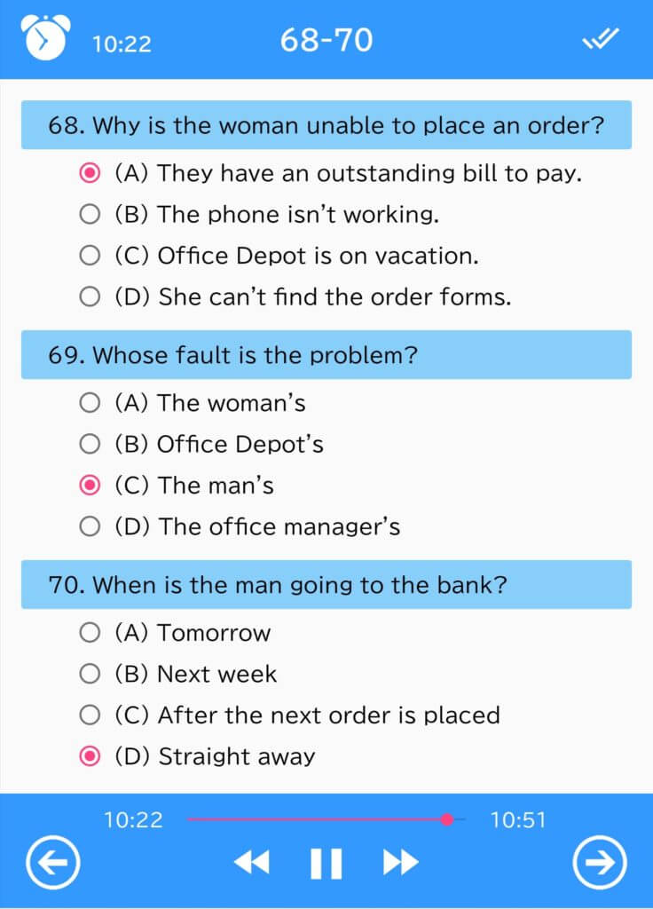 Toeic Test, Toeic Practice - Toeic Listening