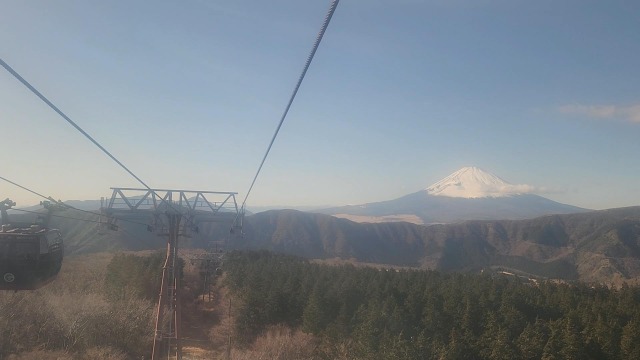 【箱根旅行記】箱根ロープウェイから富士山が見えるおすすめ区間は？