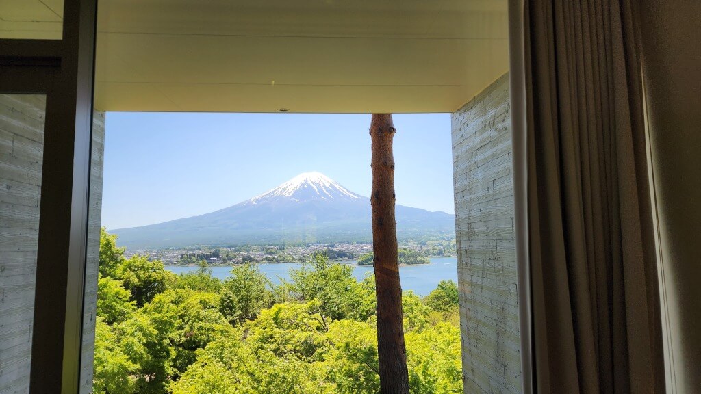 星のや富士の客室（キャビン）｜富士山が見える絶景のテラスがありました