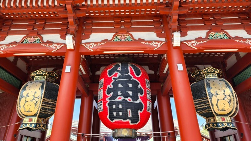 浅草の浅草寺のしだれ桜(花見)｜宝蔵門と五重塔とのコラボが最高。